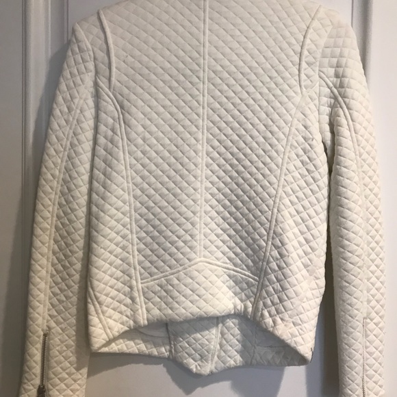 Generation Love White Quilted Moto Jacket - Picture 5 of 7